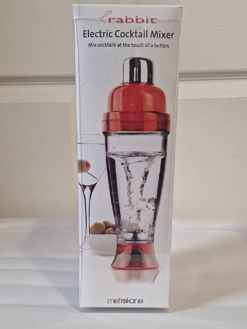 Metrokane 18 Oz "Houdini" Rabbit Electric Cocktail Mixer